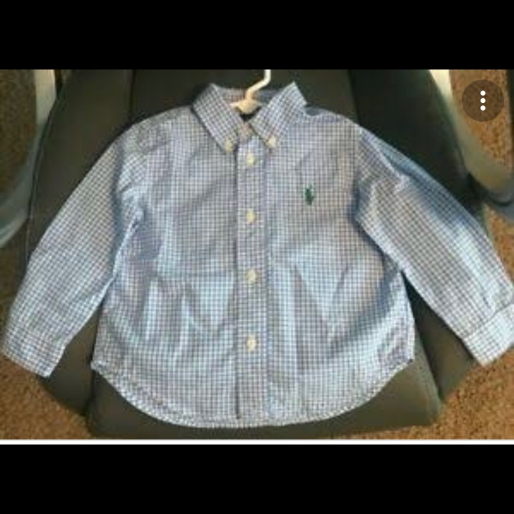 Polo toddler button down shirt